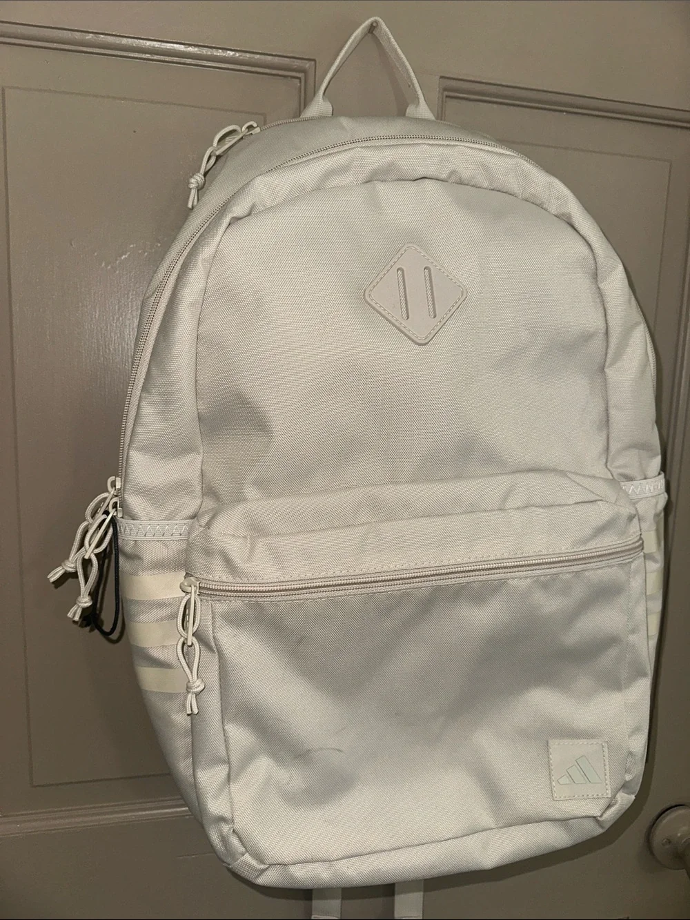 Adidas Classic 3S 5 Backpack Cream Beige Neutral
